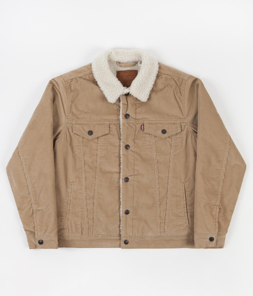 Levi's type 3 borg trucker jacket online chino cord