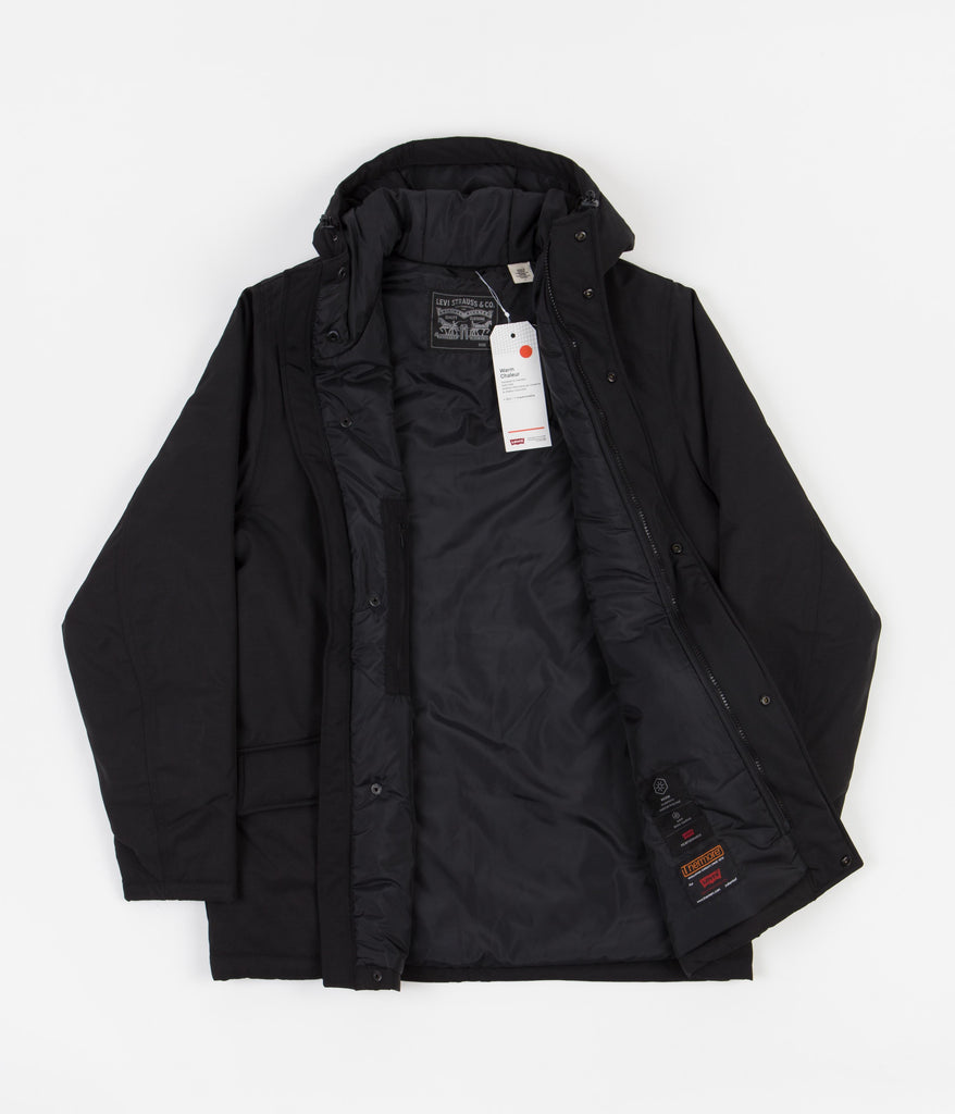 Levis hot sale black parka