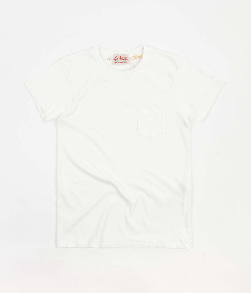 Levi s Vintage Clothing 1950 s Sportswear T Shirt White Always in Colour