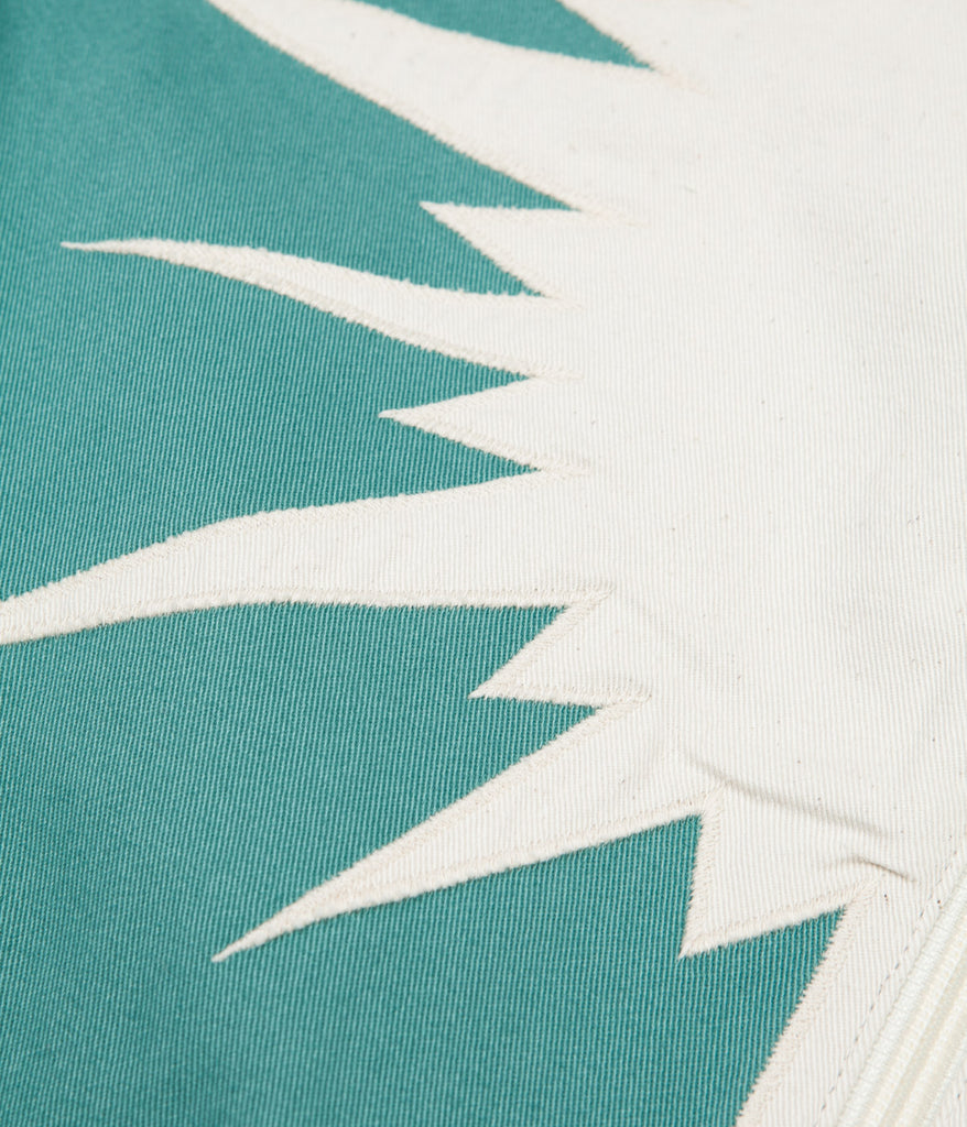 Levi s Vintage Clothing Starburst Bomber Jacket Dark Mint Creme B Always in Colour