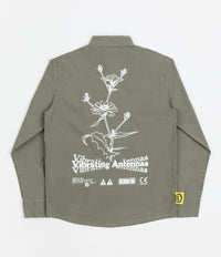 Lo-Fi Antenna Ripstop Shirt in Washed Sage thumbnail