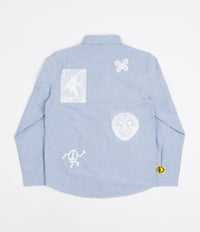 Lo-Fi Encounter Oxford Shirt in Light Blue thumbnail