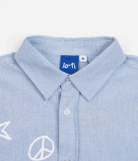 Lo-Fi Encounter Oxford Shirt in Light Blue thumbnail