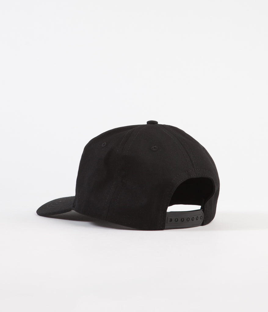 Mollusk Whale Patch Cap   Black   Always in Colour