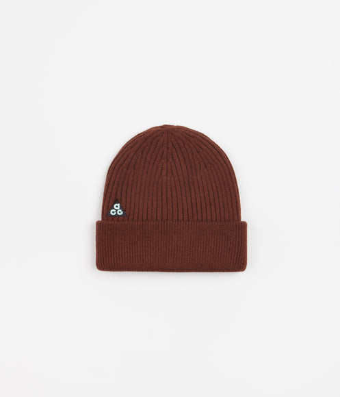 Nike ACG Cuffed Beanie - Oxen Brown / Mint Foam