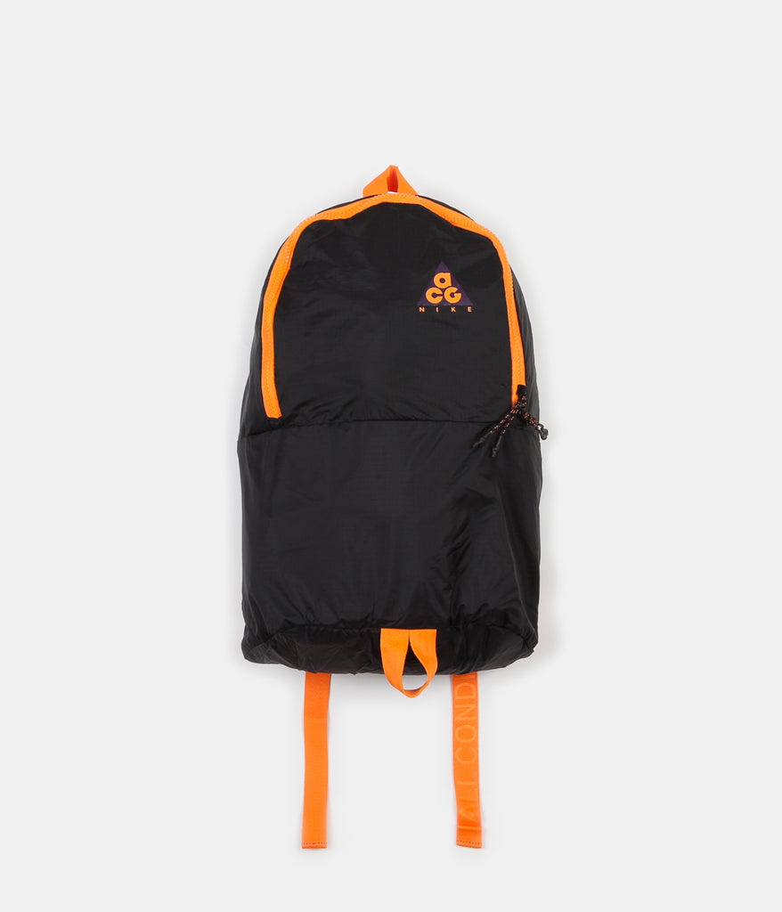 Nike ACG Packable Backpack Night Purple Black Bright Mandarin Always in Colour