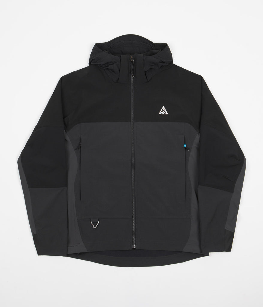 L NIKE ACG Sun Farer ジャケットNIKELABダンク Nike ACG Sun Farer Cordura Full Zip Black Jacket Mens Multi