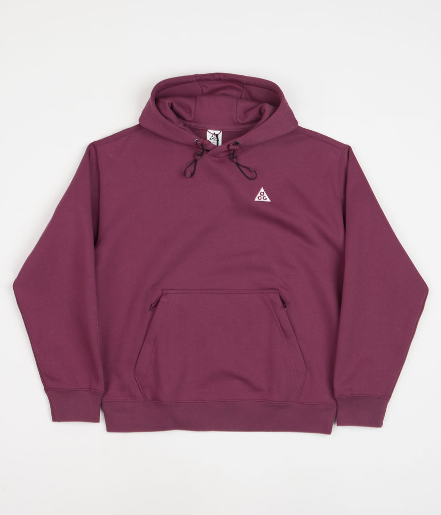 トップス NIKE LAB ACG 18SS FLEECE HOODIE ACRONYM Nike ACG Therma-FIT Fleece Hoodie - Oxen Brown / Black