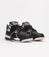 Nike Air Flight 89 Shoes in Black and White thumbnail