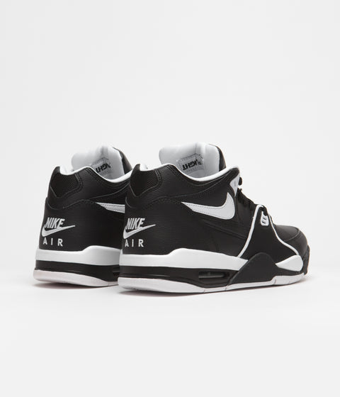 Nike Air Flight 89 Shoes in Black and White