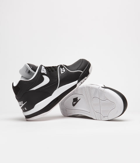 Nike Air Flight 89 Shoes in Black and White