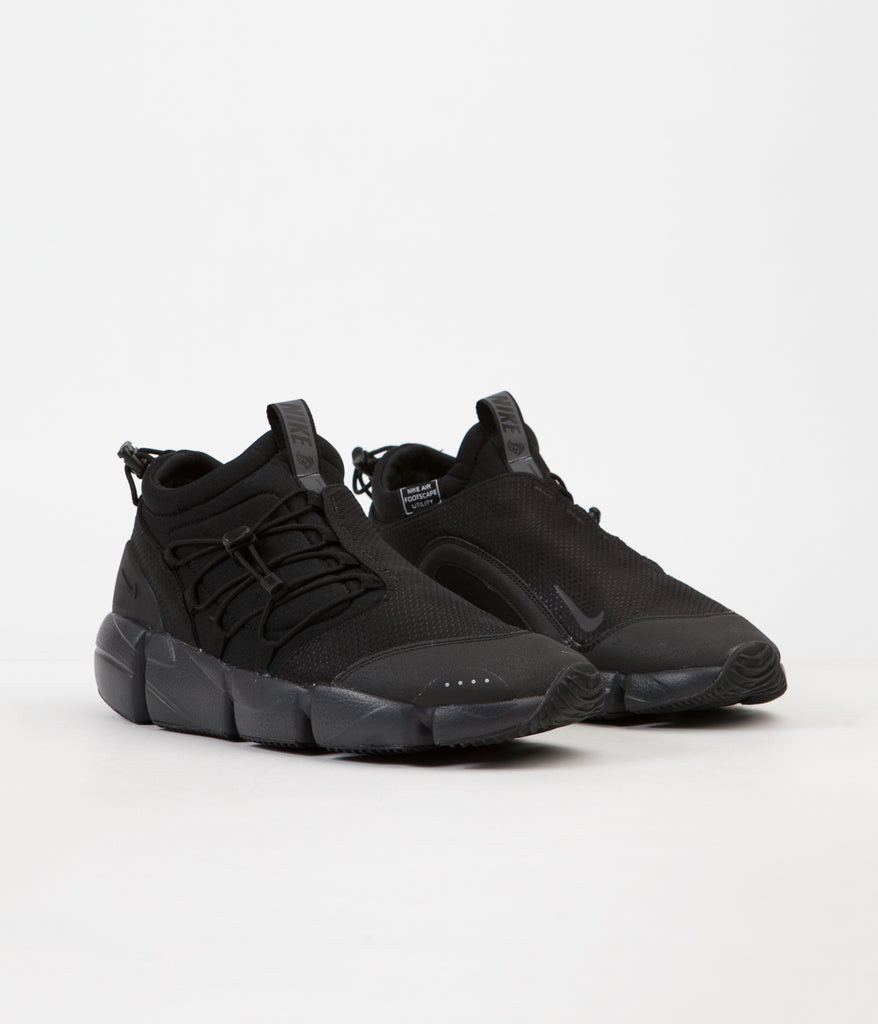 Nike Air Footscape Utility DM Shoes Black Anthracite White