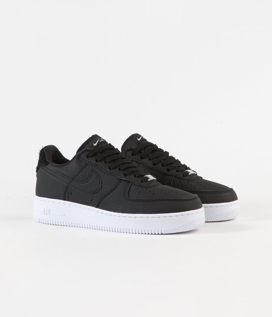 Nike Air Force 1 07 Craft Shoes Black Black White Vast Grey Always in Colour