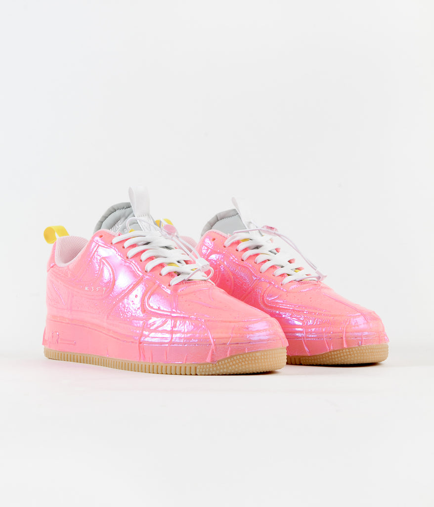 Nike Air Force Experimental Shoes Racer Pink Arctic Punch Sail Opti Yellow