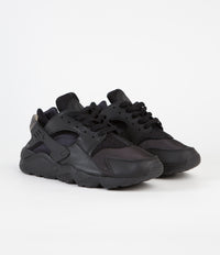 Nike Air Huarache Shoes in Black and Black and Anthracite thumbnail