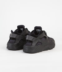 Nike Air Huarache Shoes in Black and Black and Anthracite thumbnail