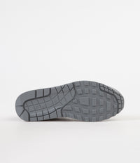 Nike Air Max 1 Premium Shoes in Cool Grey and Wolf Grey and White thumbnail