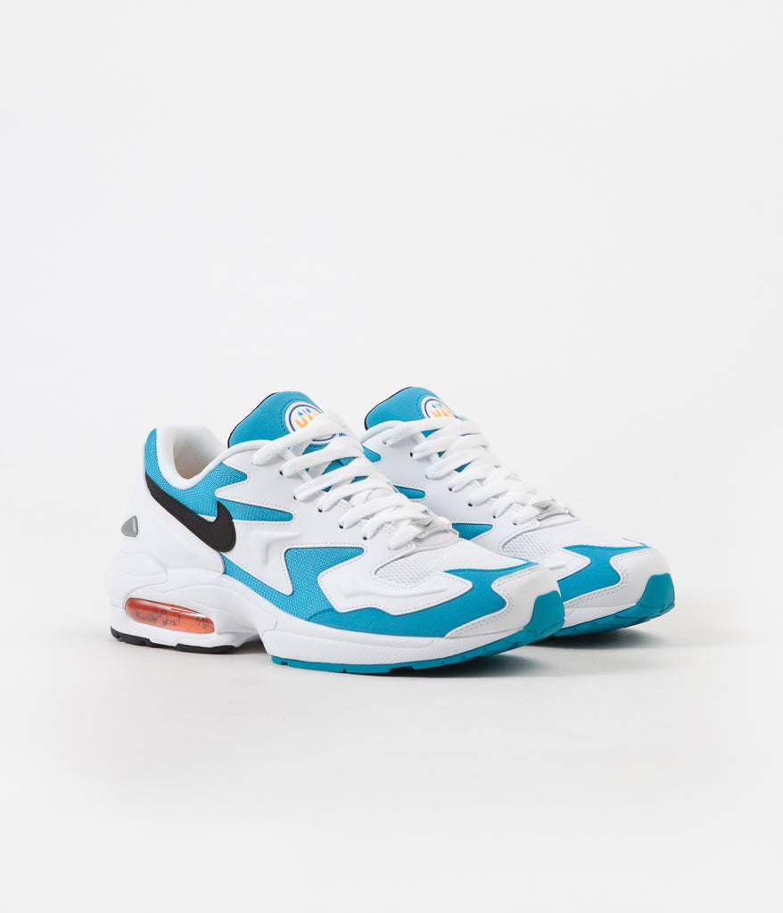 Nike Air Max Light Shoes White Black Blue Lagoon Laser