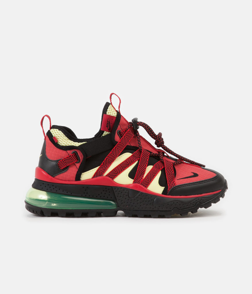 Nike Air Max 270 Bowfin Shoes Black Black University Red Light Zitron