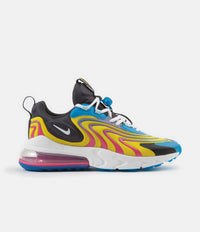 Nike Air Max 270 React ENG Shoes in Laser Blue and White and Anthracite - Watermelon thumbnail