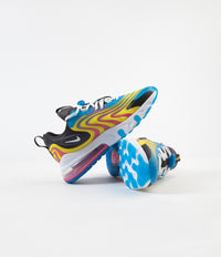 Nike Air Max 270 React ENG Shoes in Laser Blue and White and Anthracite - Watermelon thumbnail