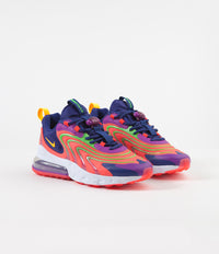 Nike Air Max 270 React ENG Shoes in Laser Crimson and Laser Orange thumbnail