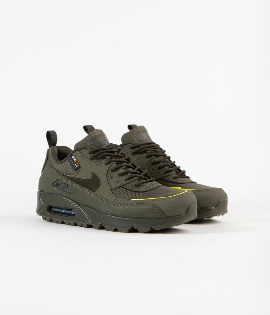 Nike Air Max 90 Surplus Shoes Cargo Khaki Sequoia Lemon - Main Image