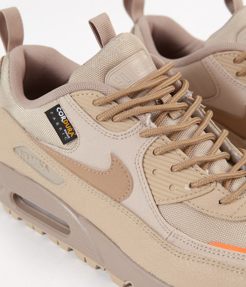 Nike Air Max 90 Surplus Shoes in Desert and Desert Camo and Safety Orange