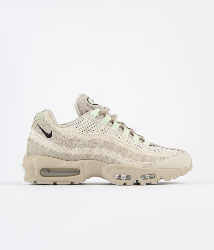 Nike Air Max 95 Premium Shoes - Grain / Black - Bleach - Coconut