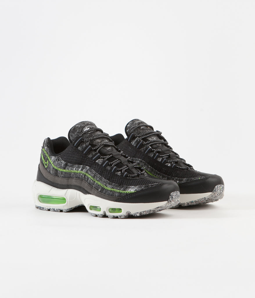 nike air max 95 essential black electric green