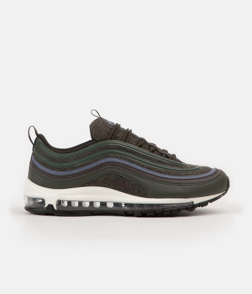 Nike Air Max 97 Premium Shoes Sequoia Velvet Brown Light Carbon Sail