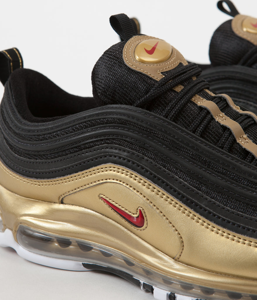 Nike air max 97 qs black/varsity red/metallic gold hotsell