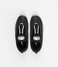 Nike Air Max 97 QS Shoes in Black and Varsity Red and Metallic Silver - White thumbnail