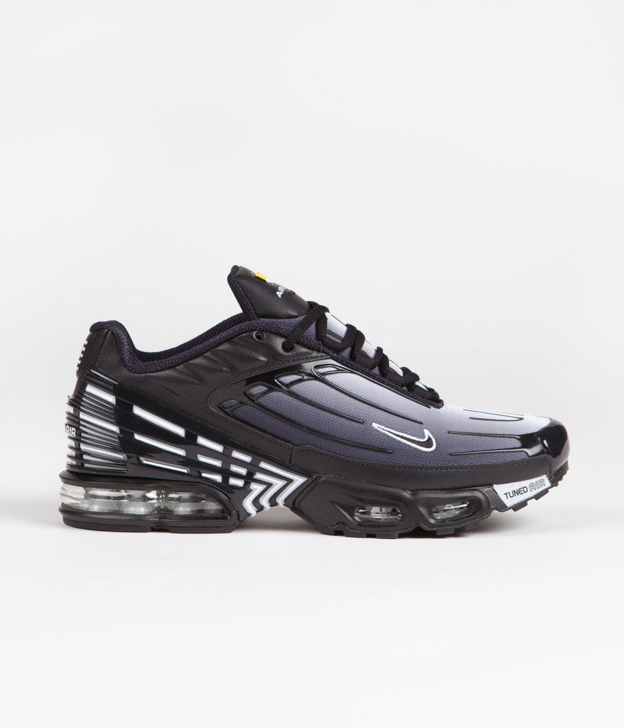 Nike Air Max Plus III Shoes Black Black White Always in Colour