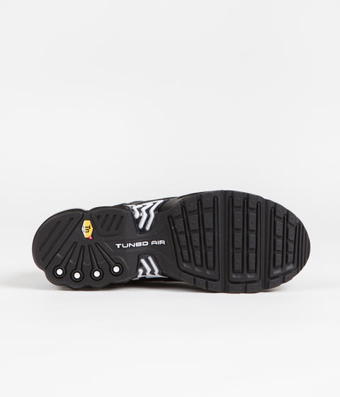 Nike Air Max Plus III Shoes in Black and Black and White