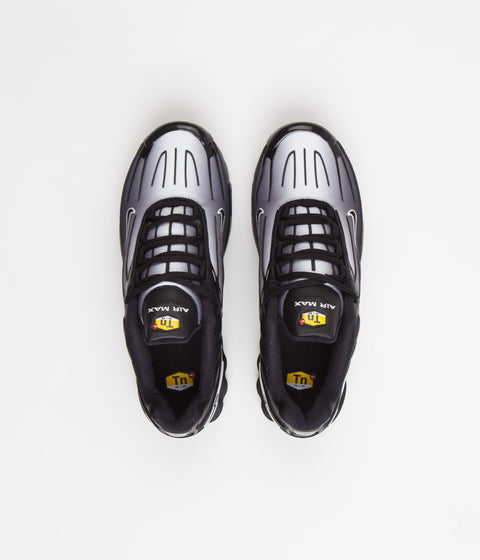Nike Air Max Plus III Shoes in Black and Black and White