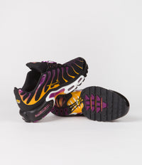 Nike Air Max Plus Shoes in Black and Black and University Gold - Viotech thumbnail