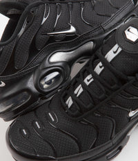 Nike Air Max Plus Shoes in Black and Metallic Silver thumbnail