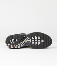 Nike Air Max Plus Shoes in Black and Metallic Silver thumbnail