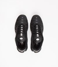 Nike Air Max Plus Shoes in Black and Metallic Silver thumbnail