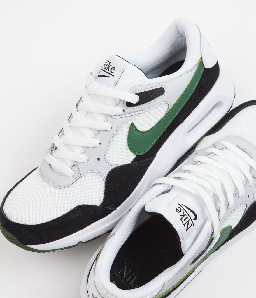nike air max green white black