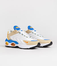 Nike Air Max TW SE Shoes in Summit White and Safety Orange and Sesame thumbnail