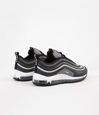 Nike Air Max 97 Ultra '17 Shoes in Black and Pure Platinum and Anthracite - White thumbnail