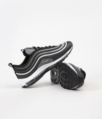 Nike Air Max 97 Ultra '17 Shoes in Black and Pure Platinum and Anthracite - White thumbnail