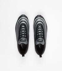 Nike Air Max 97 Ultra '17 Shoes in Black and Pure Platinum and Anthracite - White thumbnail
