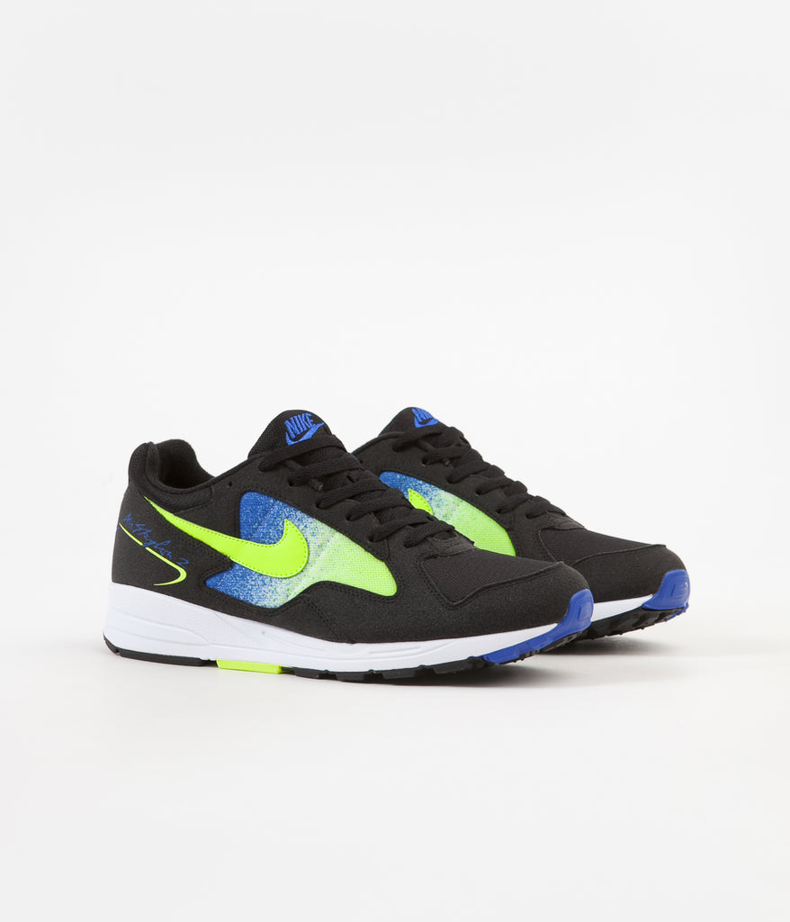 Nike Air Skylon II Shoes Black Volt Racer Blue White Always
