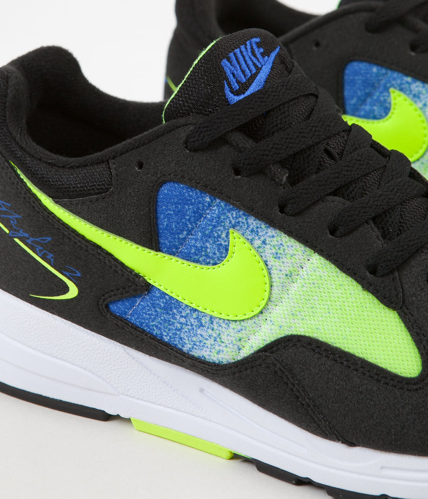 Nike Air Skylon II Shoes Black Volt Racer Blue White