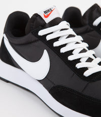 Nike Air Tailwind 79 Shoes in Black and Black and White - Team Orange thumbnail