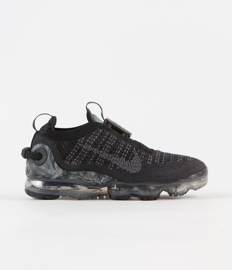 Nike Air Vapormax 2020 Flyknit Shoes Black Dark Grey Black