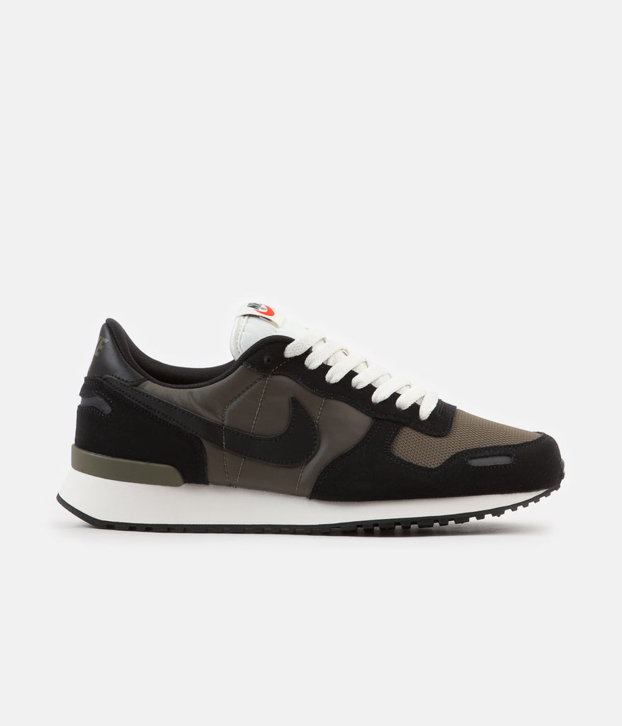 Nike Air Vortex Shoes Black Black Medium Olive Sail Always in Colour